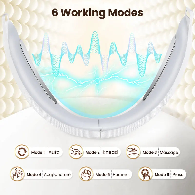 EMS Face Lifting Massager for Wrinkle Reduction & V-Face Sculpting