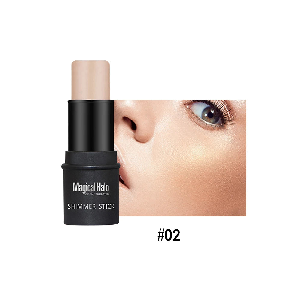 Multi-Color Highlight Stick Makeup Contouring & Shimmer Powder for Face Women Cosmetics