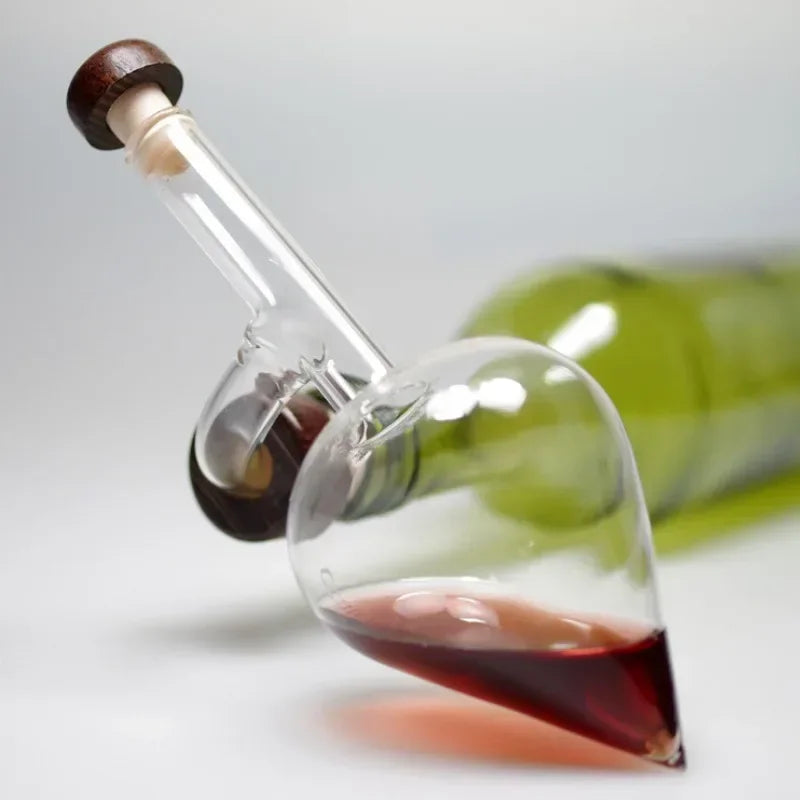 Wine Aerator Pourer Set - Quick Decanter for Red & Glass Wine Bottles