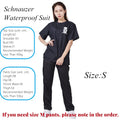 Pet Groomer Waterproof Uniform Suit Set with Breathable Soft Overalls for Haircutting
