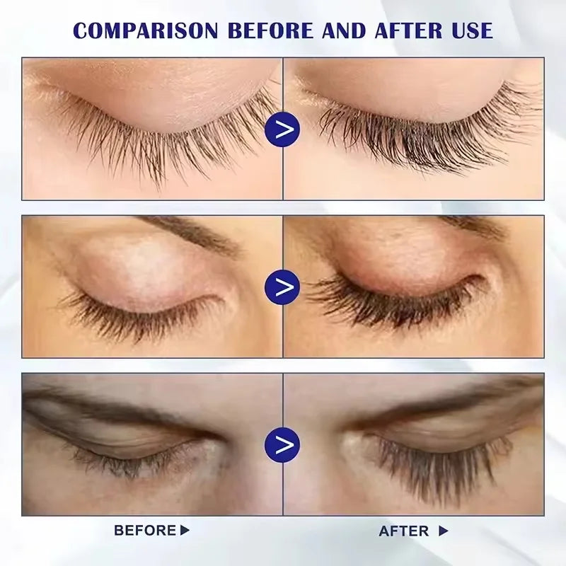 Natural Eyelash Growth Serum for Longer Fuller Lashes & Brows - 7 Day Treatment