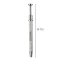 Multifunctional Stainless Steel Nail Tweezer Clip with Gripping Sponge for Manicure Decoration