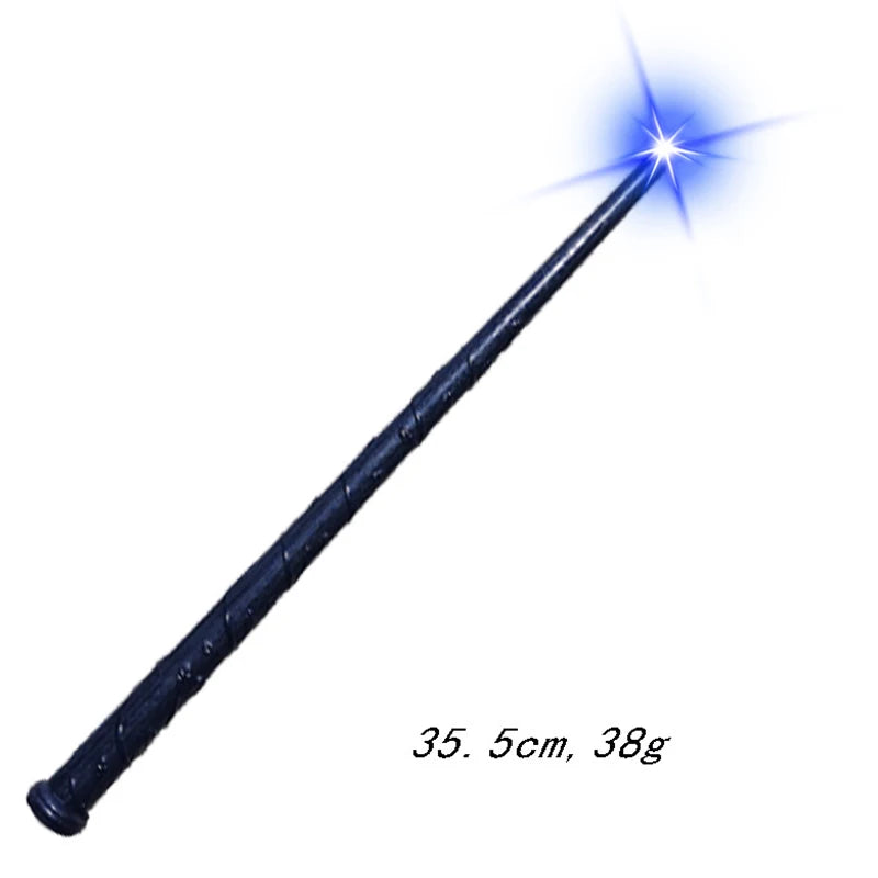 Glow Light Up Wizard Wand for Kids with Sound & Light Halloween Costume Accessory