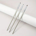 Small Eyeshadow Brush with Horse Hair & Plastic Handle for Precise Makeup Blending