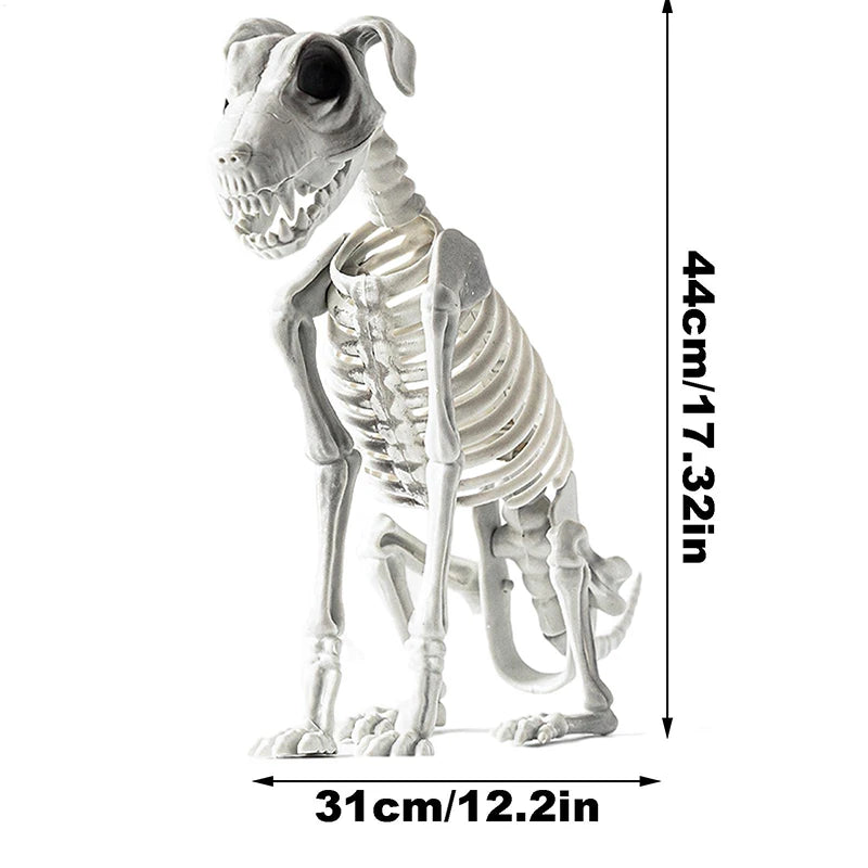 Halloween Dog Skeleton Decoration Spooky Animal Bones Indoor Outdoor US 2025