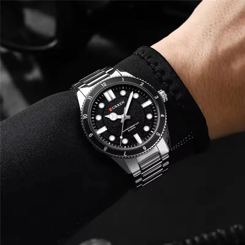 Unisex Military Sport Watch Waterproof Night Light Quartz Timepiece
