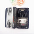 12pcs Makeup Brush Set with Metal Case Soft Fiber Face Brushes