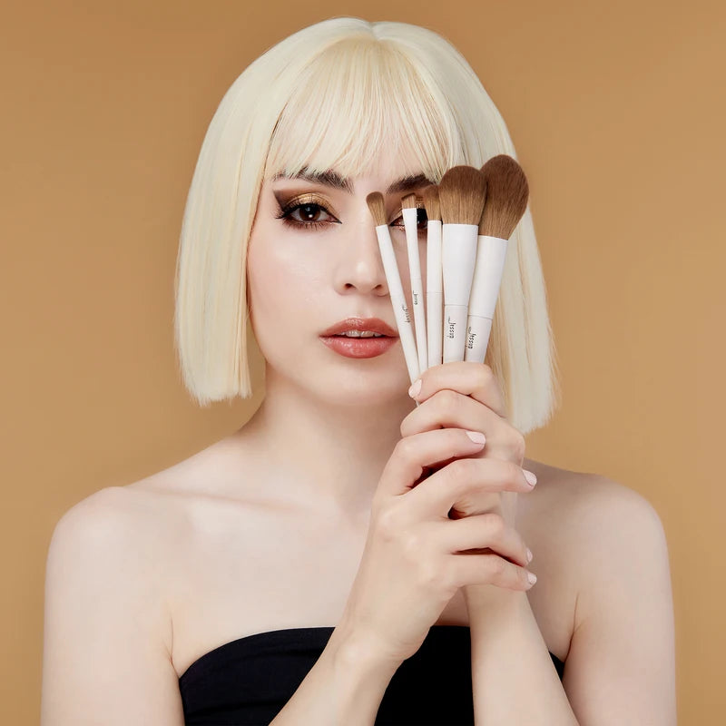 14-Piece Makeup Brush Set with Synthetic Face & Eye Brushes for Flawless Looks
