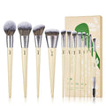 Vegan Makeup Brush Set 12PCS - Synthetic Foundation Eye Blending Face