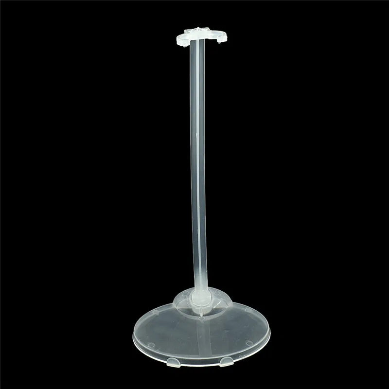 Clear Plastic Doll Support Stand Set for Toy Figures Display (10/20PCS)