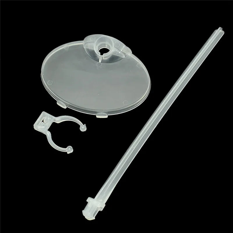 Clear Plastic Doll Support Stand Set for Toy Figures Display (10/20PCS)