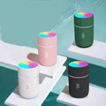 Ultrasonic Essential Oil Diffuser with Colorful Lights 220ml USB Aromatherapy Humidifier