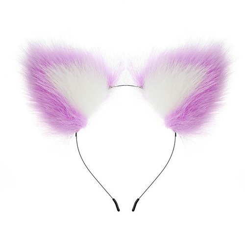 Handmade Dual-Tone Ear Hairpins Colorful Zinc Alloy Costume Hair Clips
