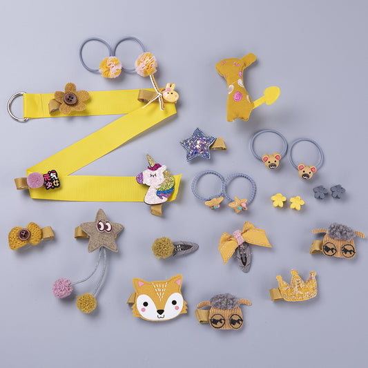 24-Piece Set of Children's Hair Accessories