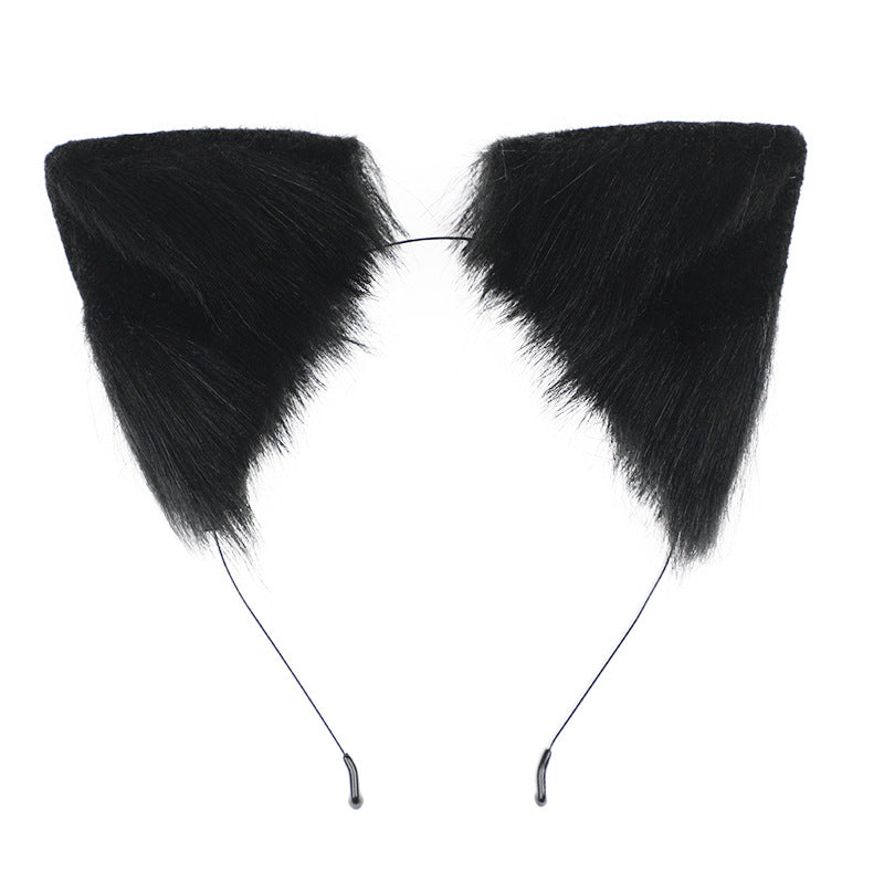 Simulated animal ear hair accessory