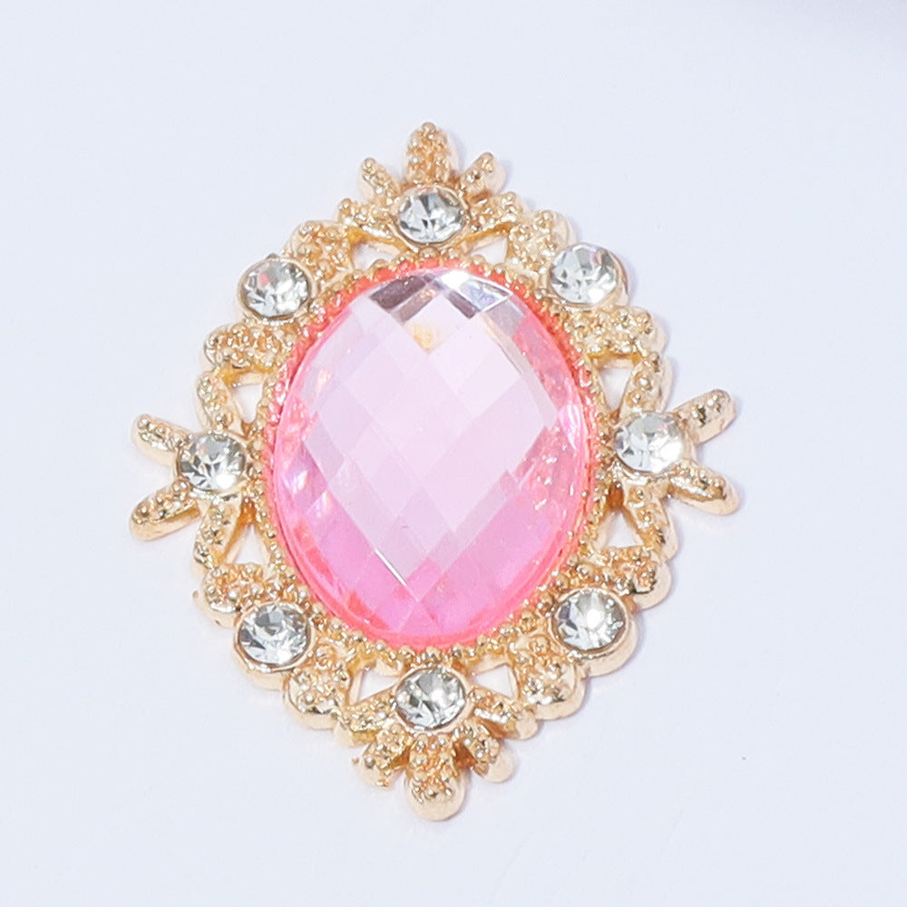 Crystal Gem Diamond Buckle