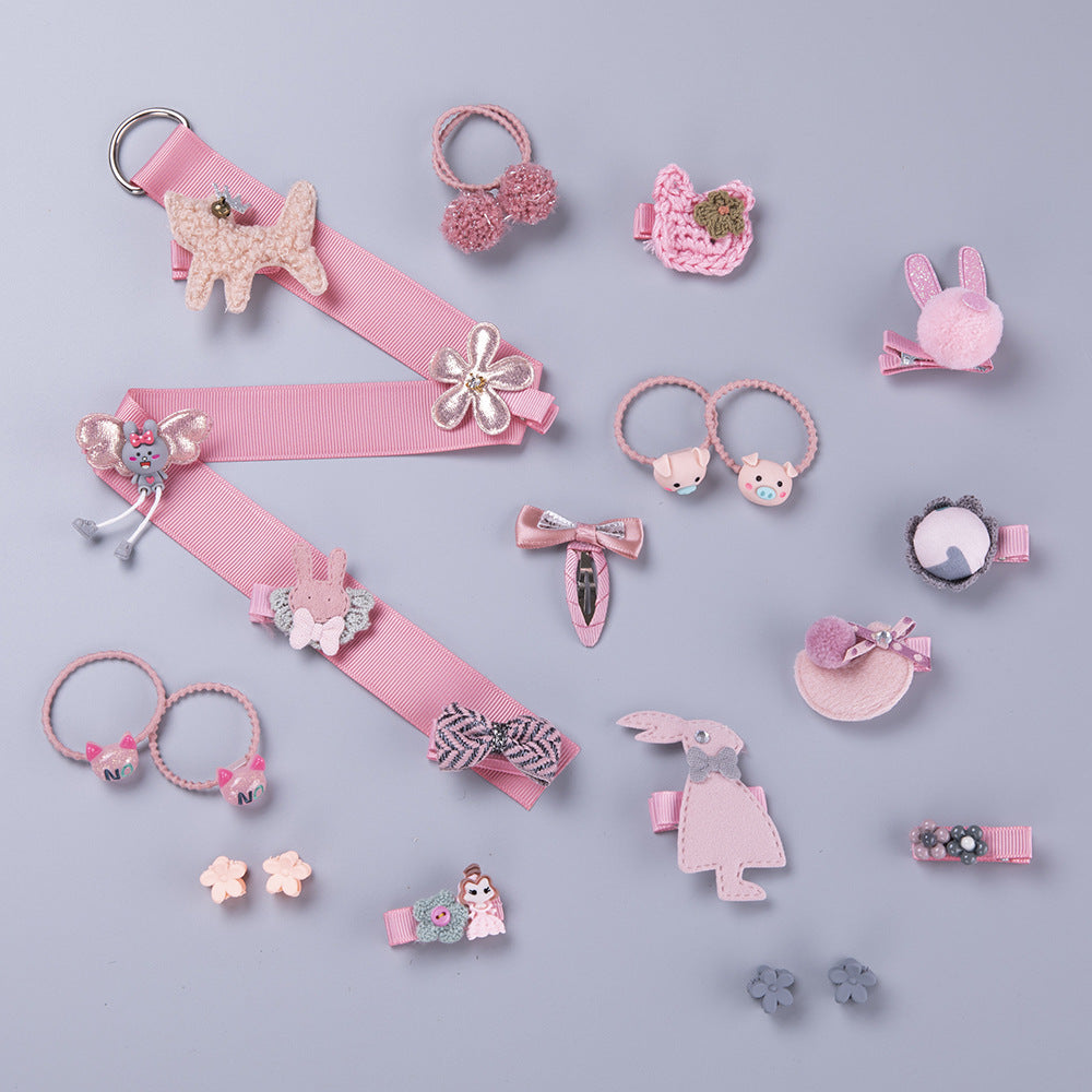 24-Piece Set of Children's Hair Accessories