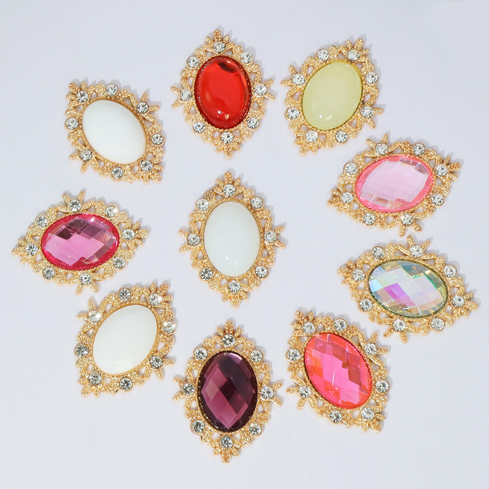 Crystal Gem Diamond Buckle