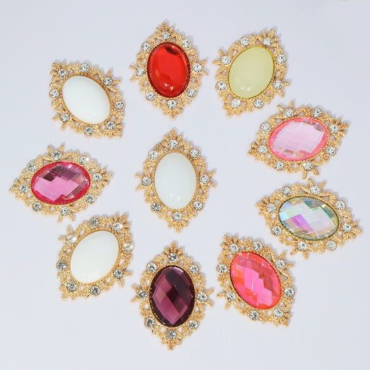 Crystal Gem Diamond Buckle