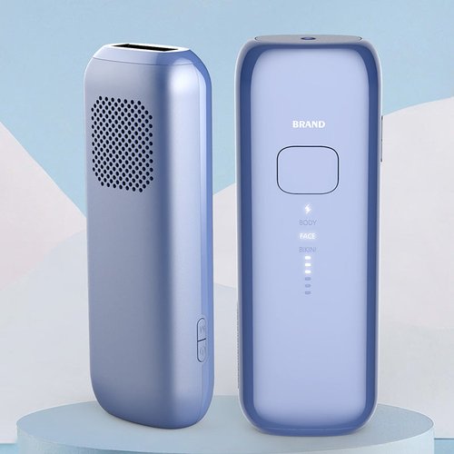 Sapphire Ice Cooling IPL Hair Removal Device - 18J Painless Laser Treatment Set