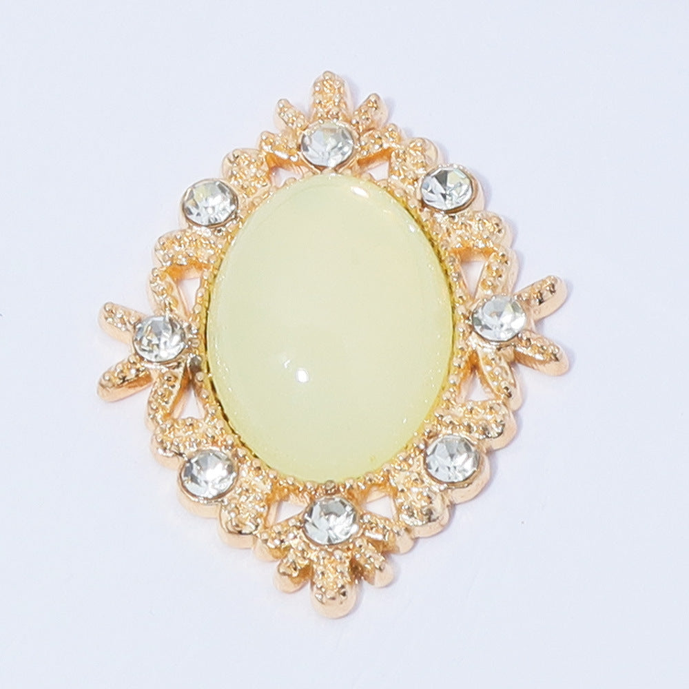 Crystal Gem Diamond Buckle