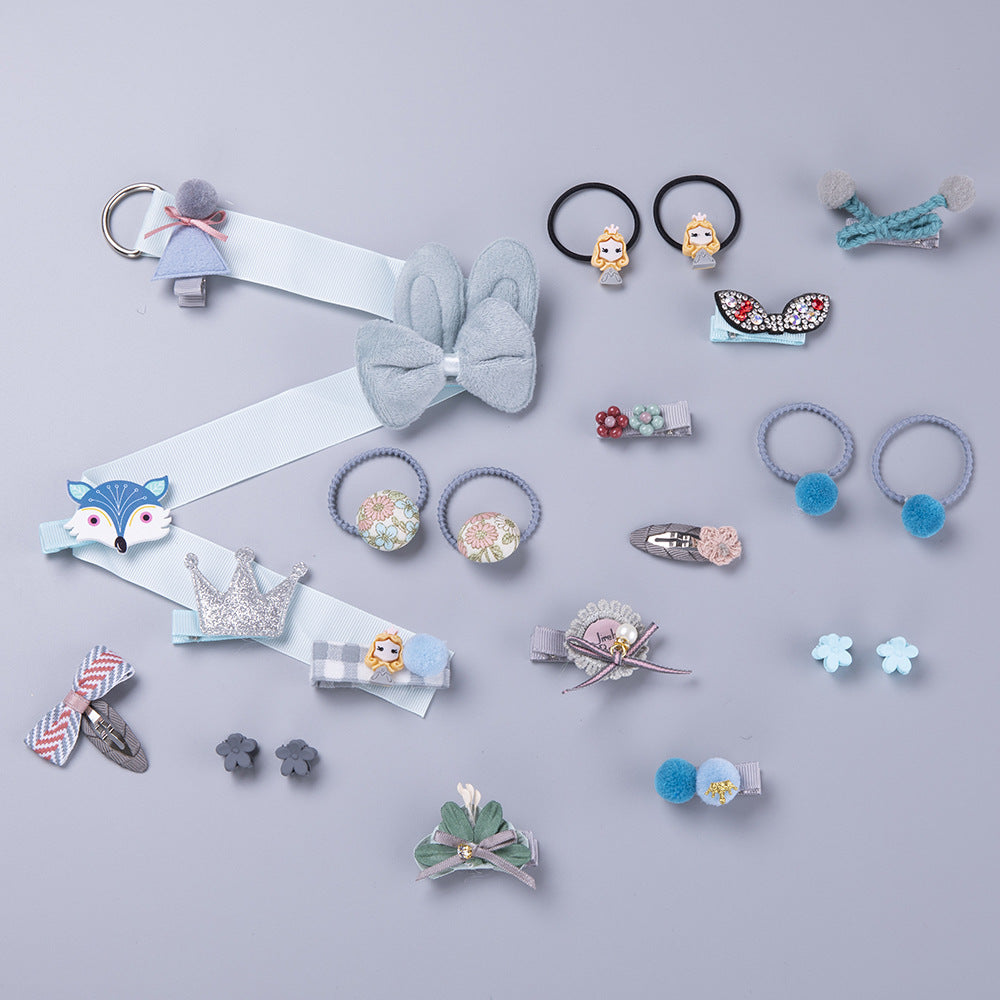 24-Piece Set of Children's Hair Accessories