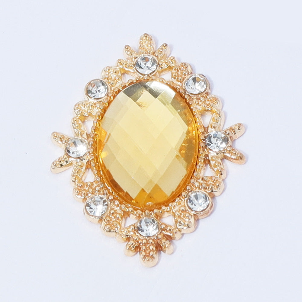 Crystal Gem Diamond Buckle