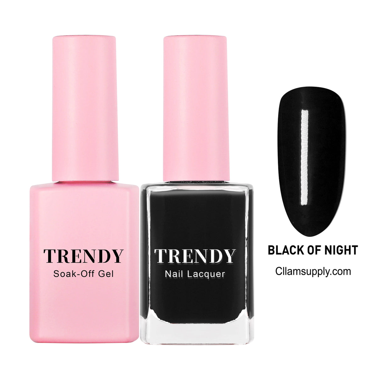 Matching Gel and Lacquer Nail Kit - 188 Colors, Long-Lasting & Easy Application