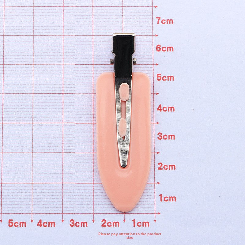 Colorful invisible hair clips