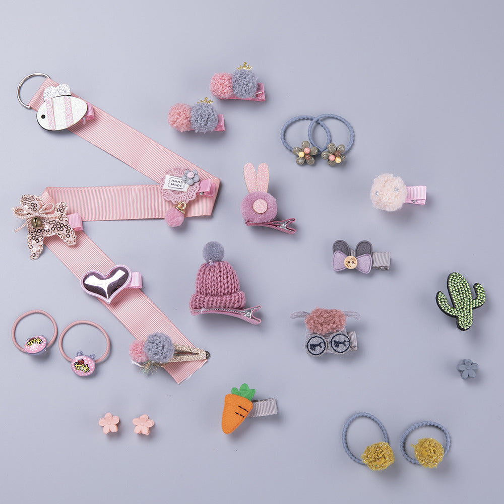 24-Piece Set of Children's Hair Accessories