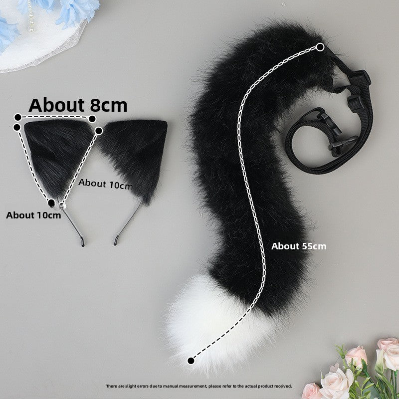 Simulated animal ear hair accessory