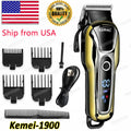 Cordless Hair Clipper Kit for Men & Barbers - Rechargeable & Adjustable