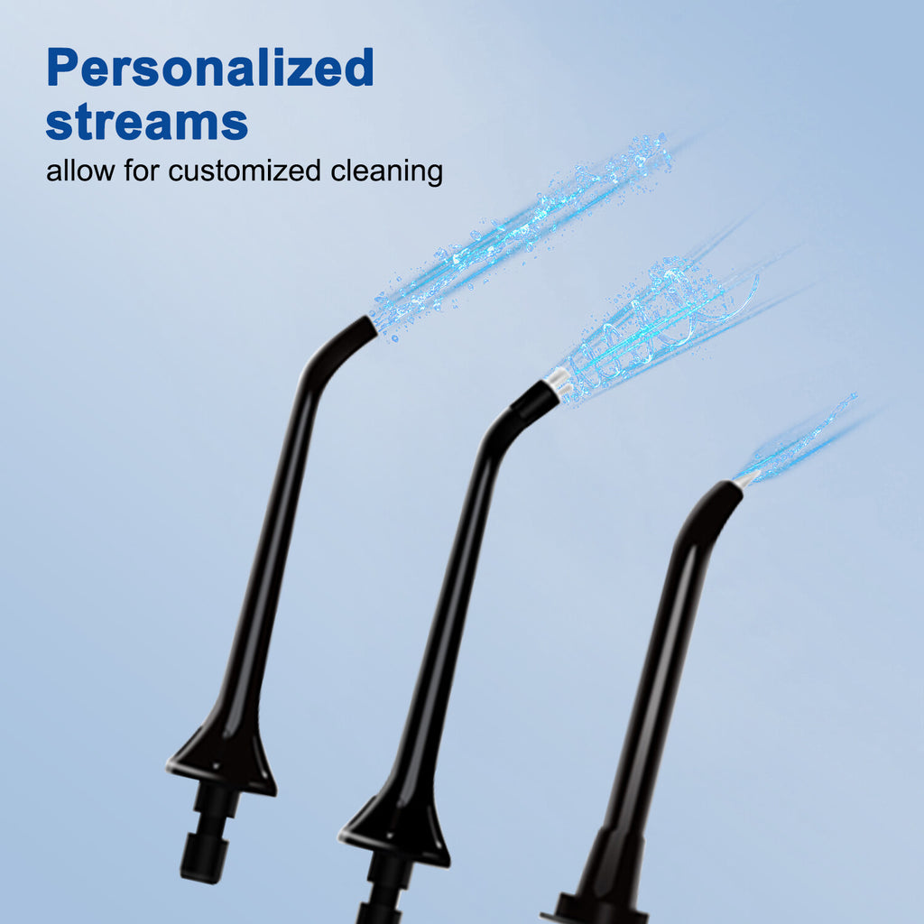 Cordless Water Flosser for Teeth Cleaning with 8 Tips & 5 Modes