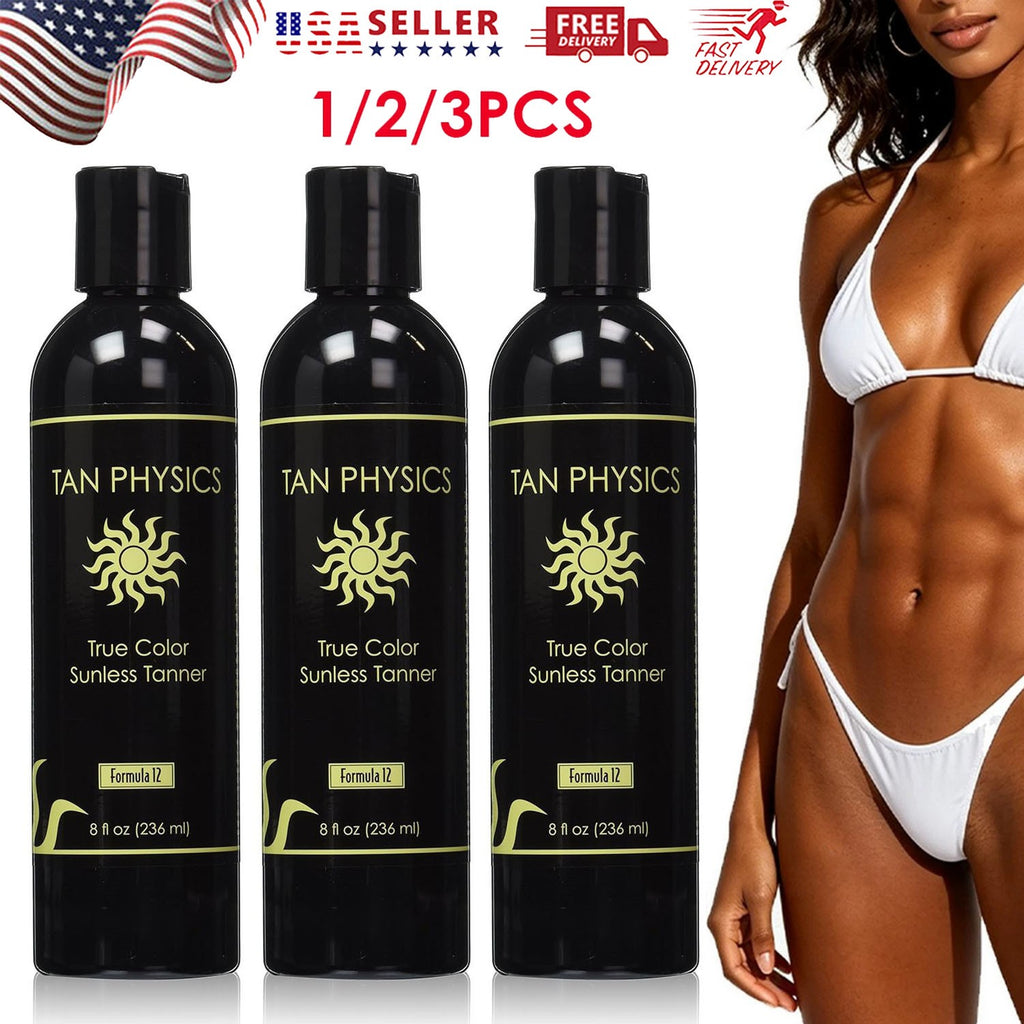 Self Tanner Sunless Tanning Lotion 8 fl oz with Natural Hydrators - Multiple Quantities