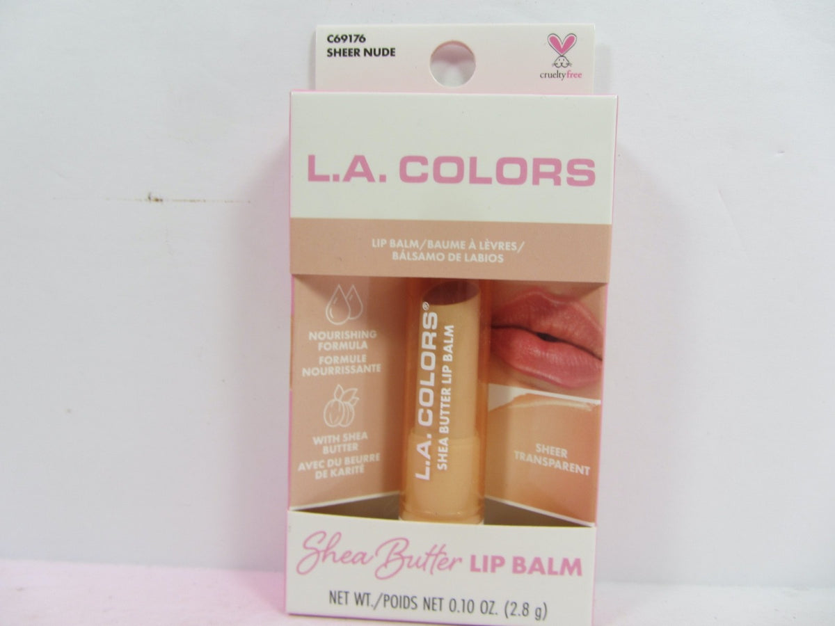2 Pack Tinted Lip Balm Sheer Nude Hydrating Lip Care