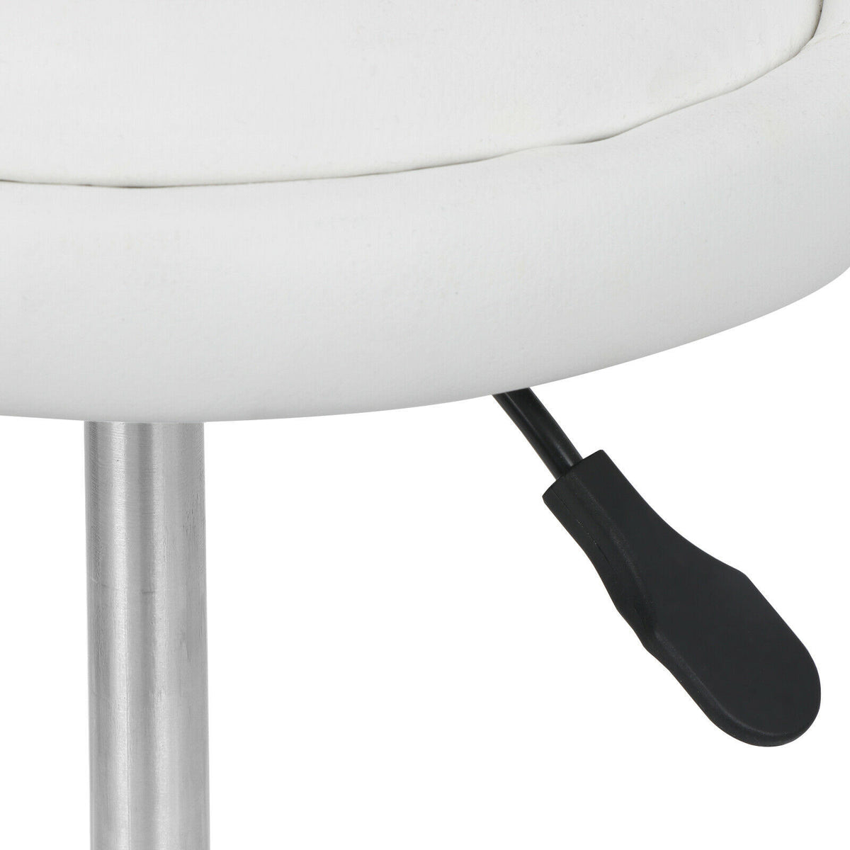 Swivel Facial Massage Stool with Wheels & Adjustable Height – Salon & Spa Chair