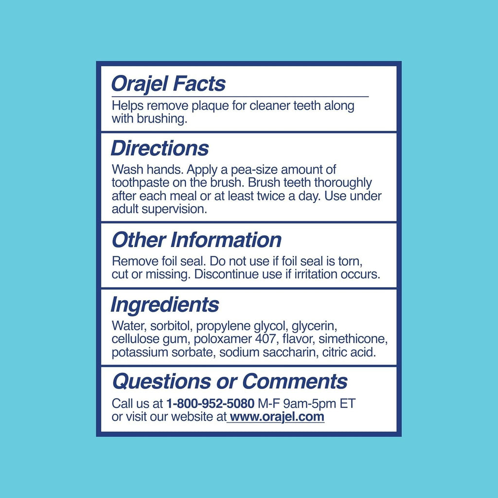 Kids Fluoride-Free Berry Toothpaste with Elmo - Natural Baby Oral Care 1.5 oz