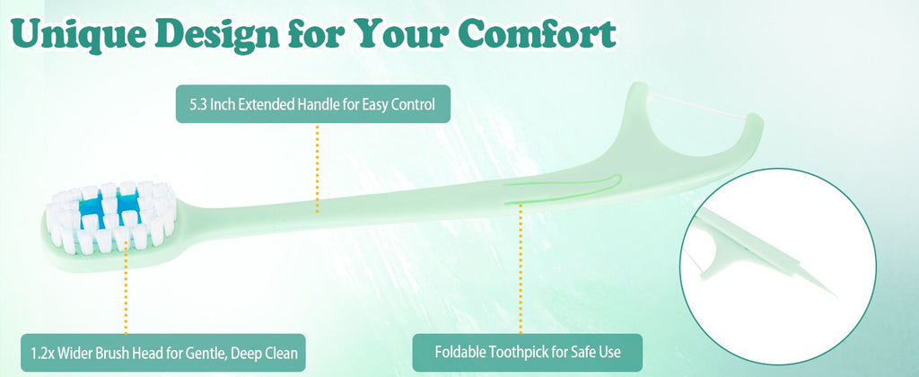 Disposable Mini Toothbrush Set with Toothpaste & Tongue Scraper – Travel Pack