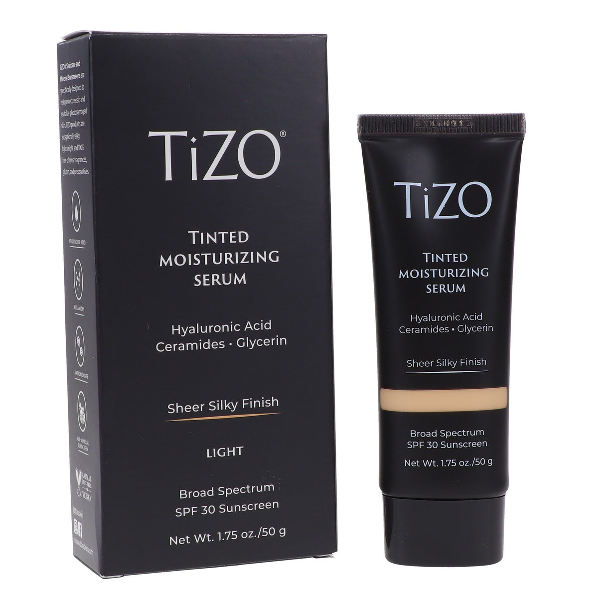 Tinted Moisturizing Serum SPF 30 - Light - All-Day Skin Hydration & Sun Protection