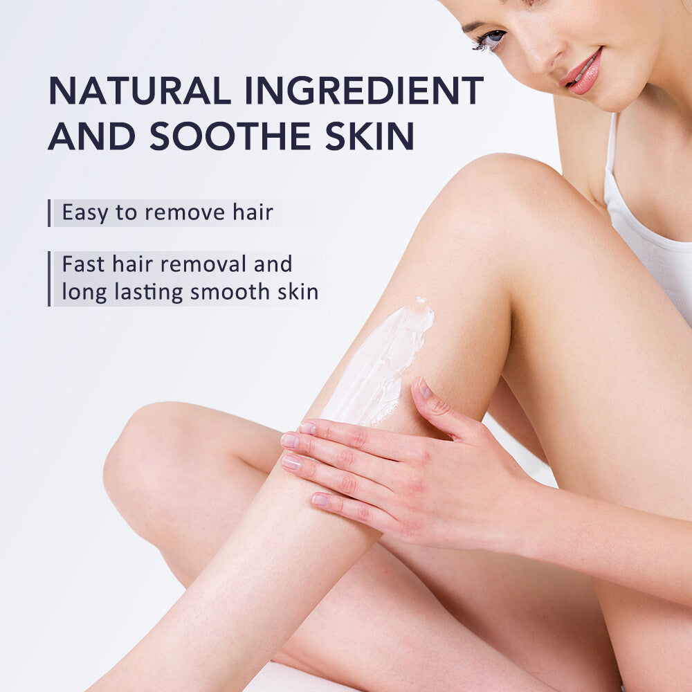Painless Hair Removal Cream for Sensitive Areas - 120g