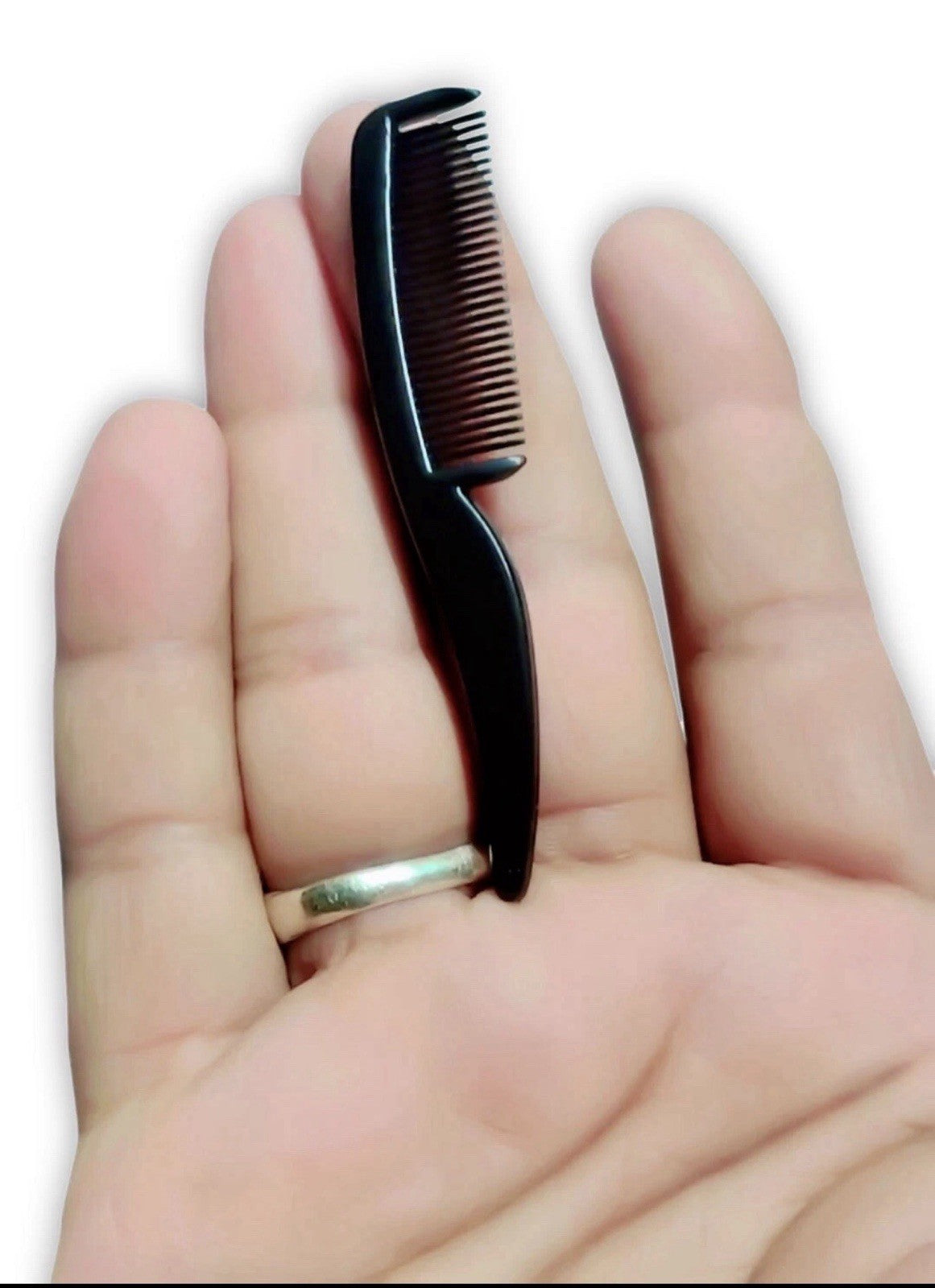 Men's Beard & Nose Hair Grooming Travel Set with Scissors Comb & Bag