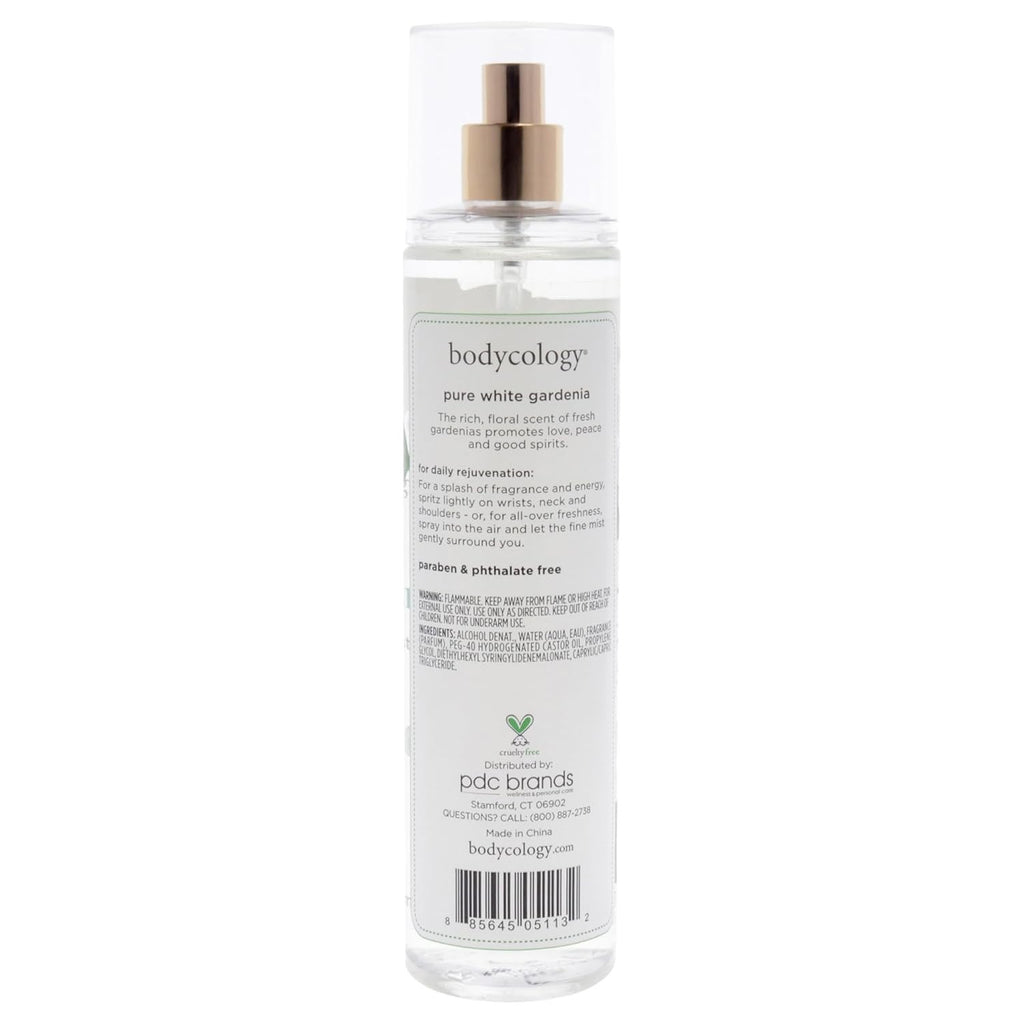 Pure White Gardenia Body Mist - Eco-Friendly, Cruelty-Free, 8 Fl Oz