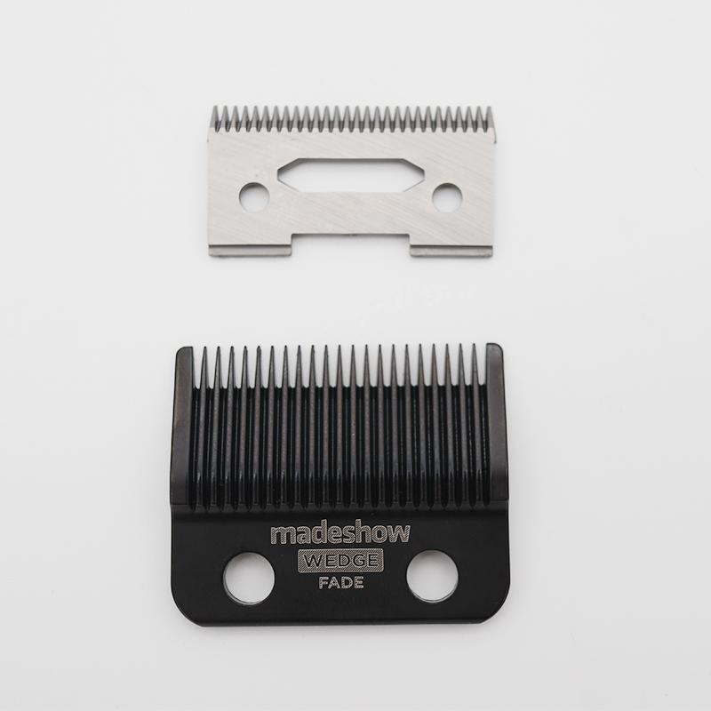 Hair Clipper Blade Replacement for Madeshow M5 M10 R66 R77f - Stainless Steel Wedge Fade Blades
