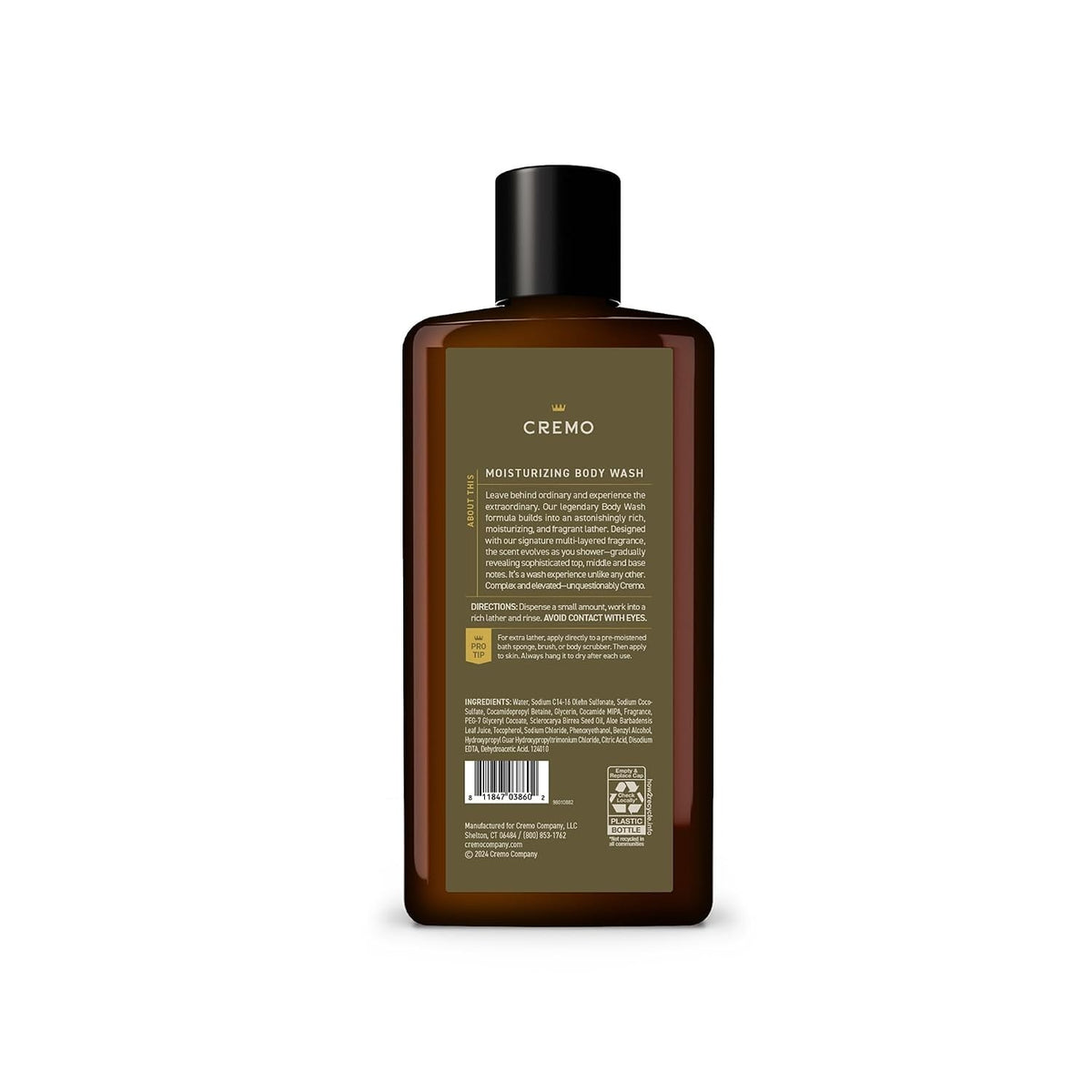 Men's Body Wash with Cypress Santal Fragrance - 16 Fl Oz