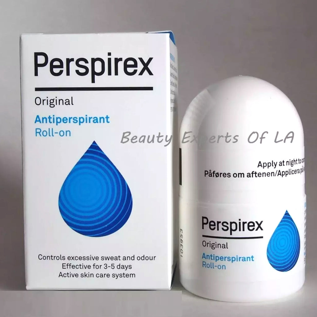 Perspirex Original Antiperspirant Roll-On - 20ml Long-Lasting Sweat & Odour Protection