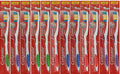 Bulk Pack of 12 Soft Bristle Toothbrushes for Adults & Teens