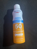 Eucerin Advanced Hydration SPF 50 Lightweight Sunscreen Spray 6oz