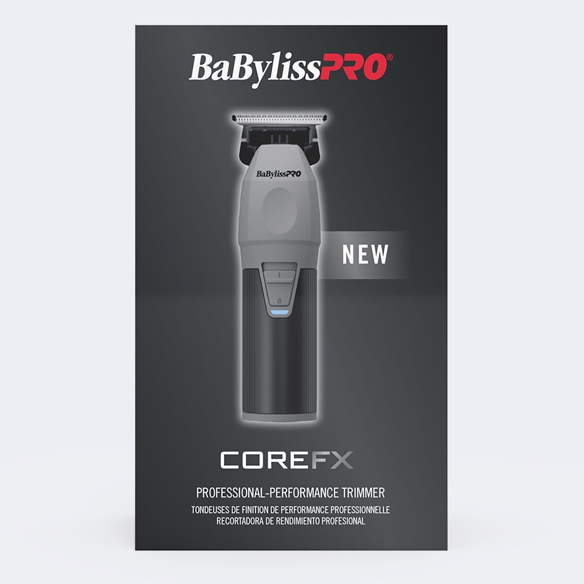 Professional Cordless Outliner Trimmer for Beard & Lineup - Stainless Steel Blade