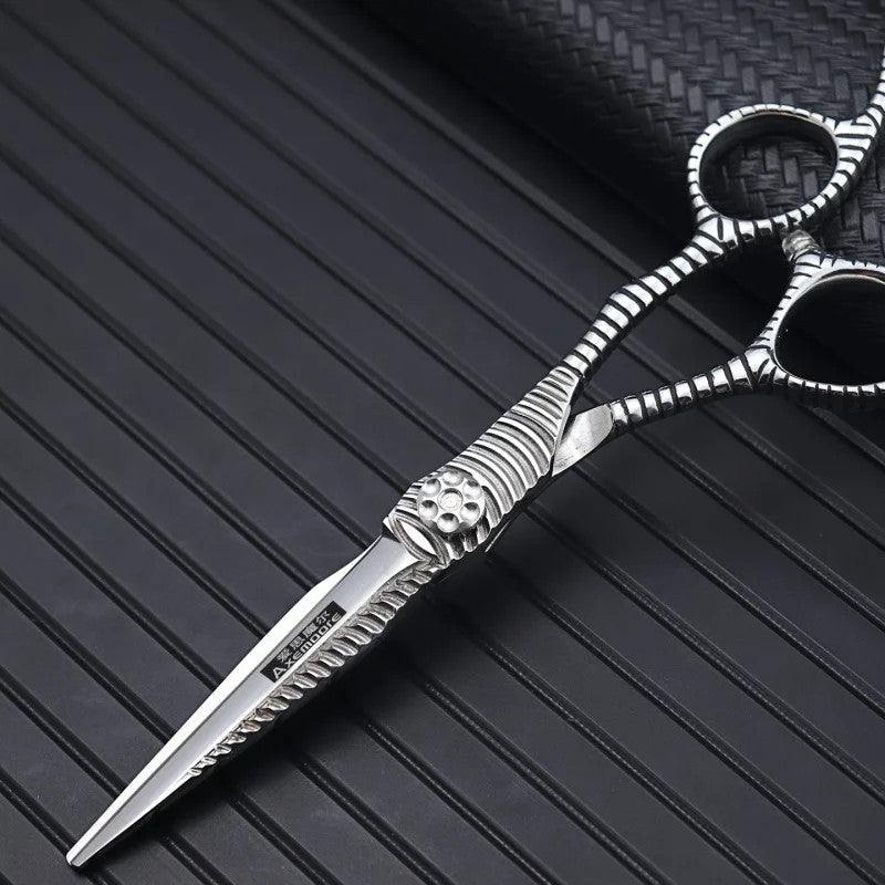 Professional Hairdressing Scissors - Stainless Steel Barber Shears 6 Inch