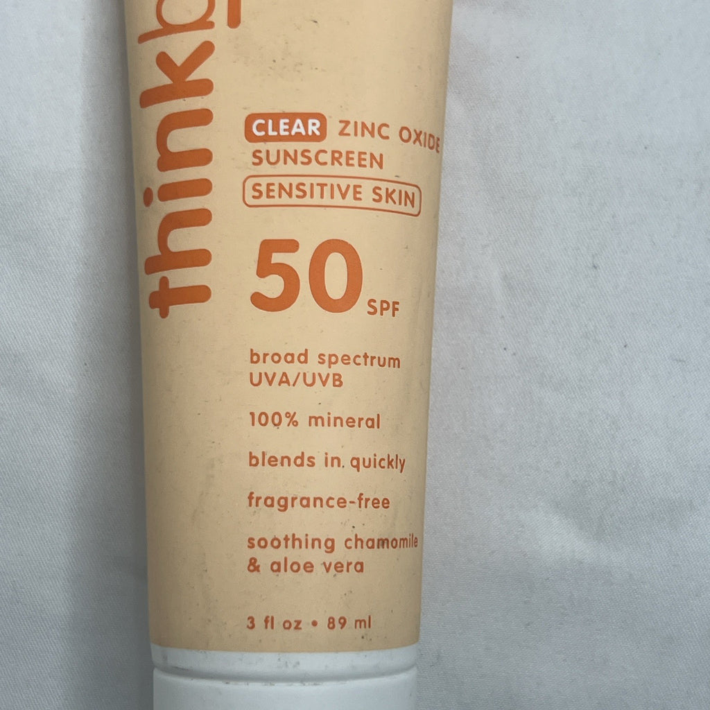 Sensitive Skin Zinc Oxide Sunscreen SPF 50 Fragrance-Free for Babies